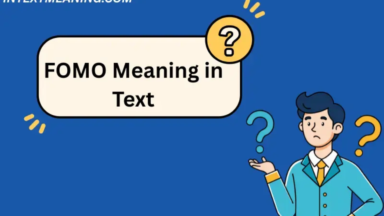 FOMO Meaning in Text