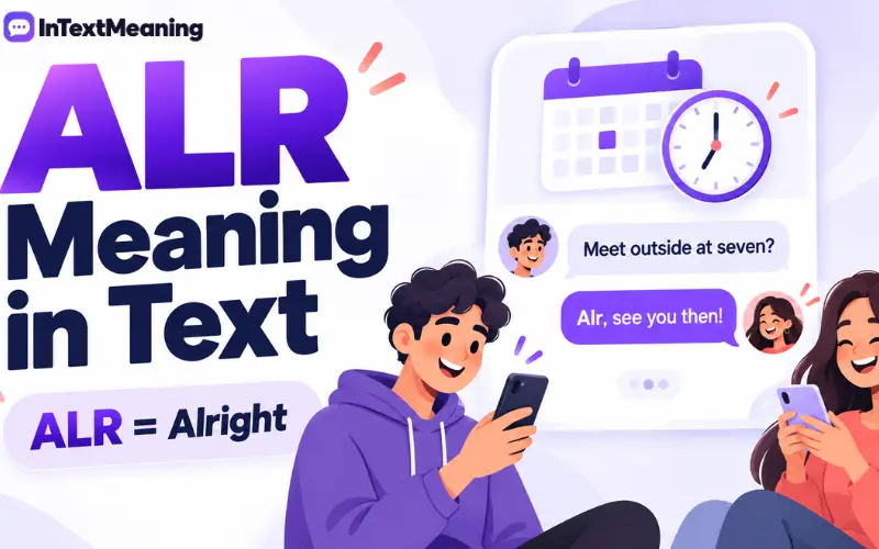 alr meaning in text