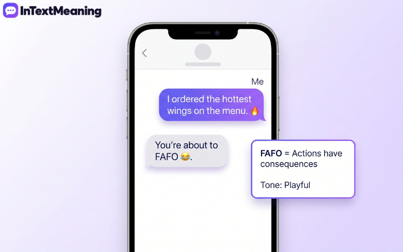 fafo meaning in text