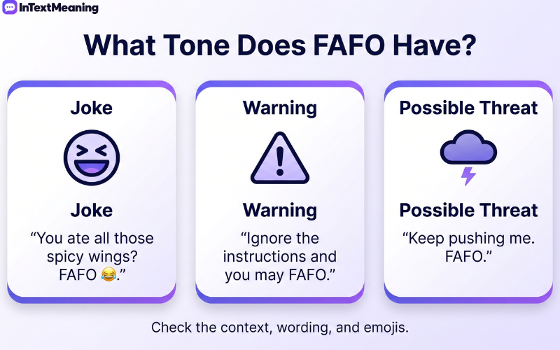 fafo meaning in text