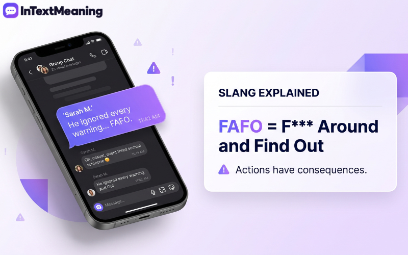 fafo meaning in text