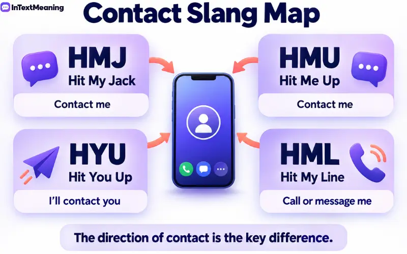 hmj meaning in text