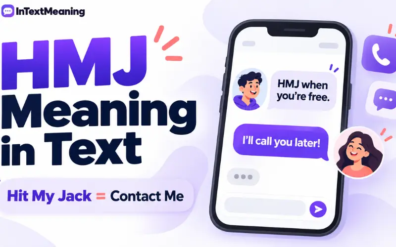 hmj meaning in text