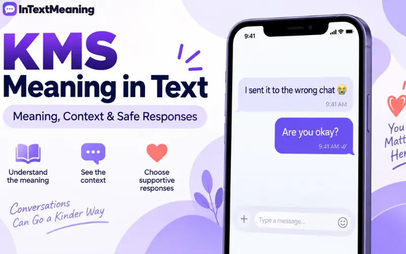 kms meaning in text
