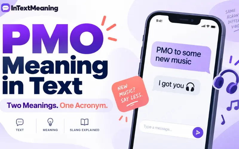 pmo meaning text