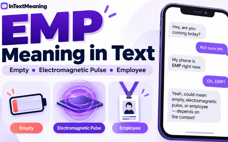 emp meaning in text